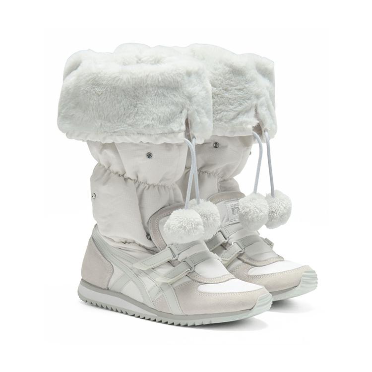 ONITSUKA TIGER Теплые высокие повседневные кроссовки Женские белые кроссовки 1182A676-100