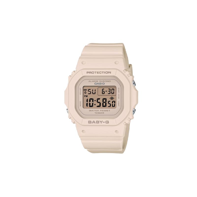 Casio BABY-G 100 метров водонепроницаемые Кварцевые для мужчин и женщин серый циферблат BGD-565U-4JF