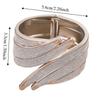 Open Cuff Shiny Hand Jewelry Fashionable Metal Cuff Bangles Angel Wings Cuff Bracelet  Girls