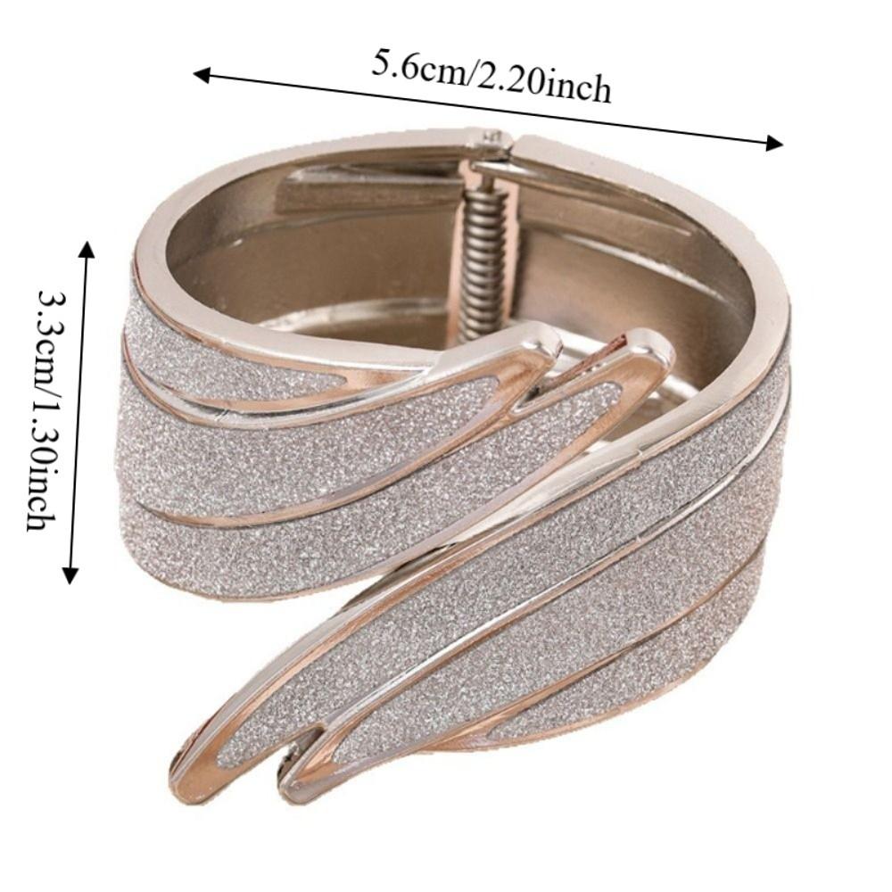 Open Cuff Shiny Hand Jewelry Fashionable Metal Cuff Bangles Angel Wings Cuff Bracelet  Girls