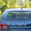 easykart labels 50 Parking Violation Sticker - Vehicle Illegally Parked Tow Notice - No Parking Warning Stickers - Scrap to Remove Neon Green 5 x 8