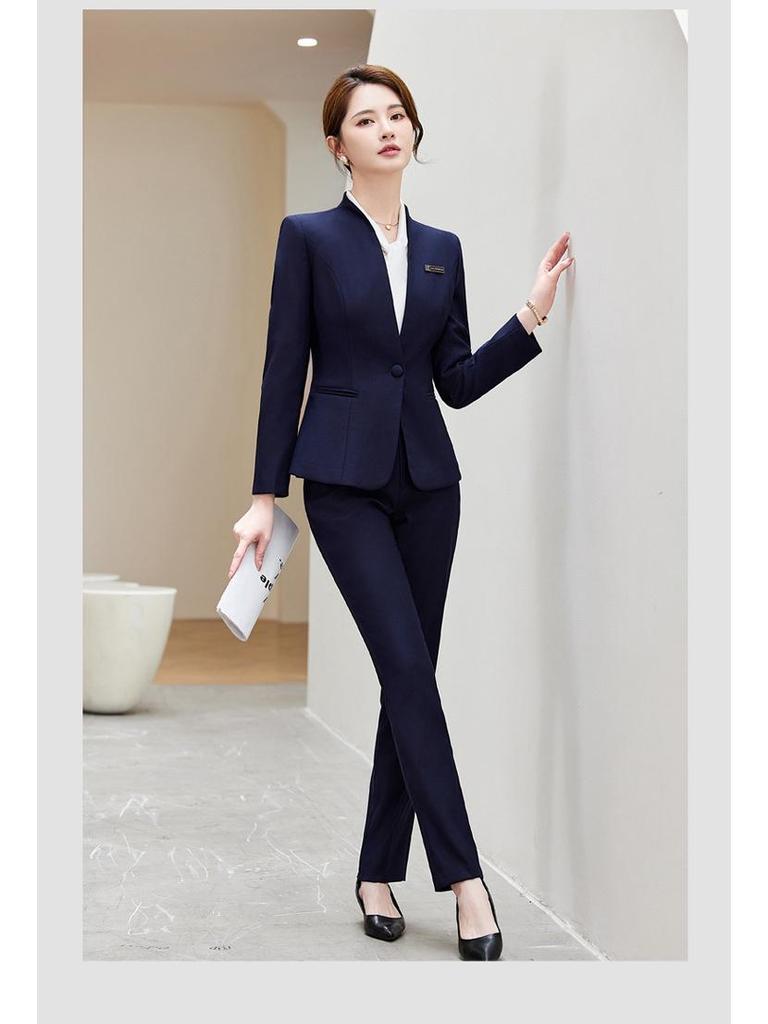 Women's Autumn 2025 Goddess Style Long Sleeve Suit Jacket for Professional Workplace and Interviews