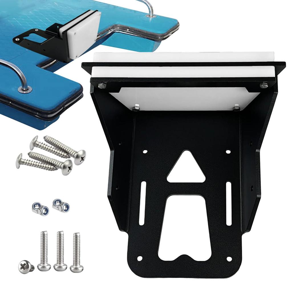 Kayak Trolling Motor Mount Quick Release Bracket With Noise Reduction & Aluminum Locking For Fishing Boat Inflatable Raft Marine