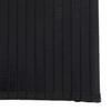 Rectangular Rug Black 70 x 200 cm Bamboo