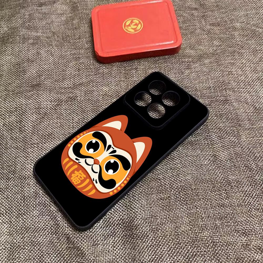 Daruma Phone Case Silicone Case For Xiaomi POCO X5 X5PRO 5G Soft Fundas Poco X5 Pro 5G Case