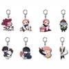 Jujutsu Kaisen Keychain: Yuji, Megumi, & Satoru Rose Backpack Charm