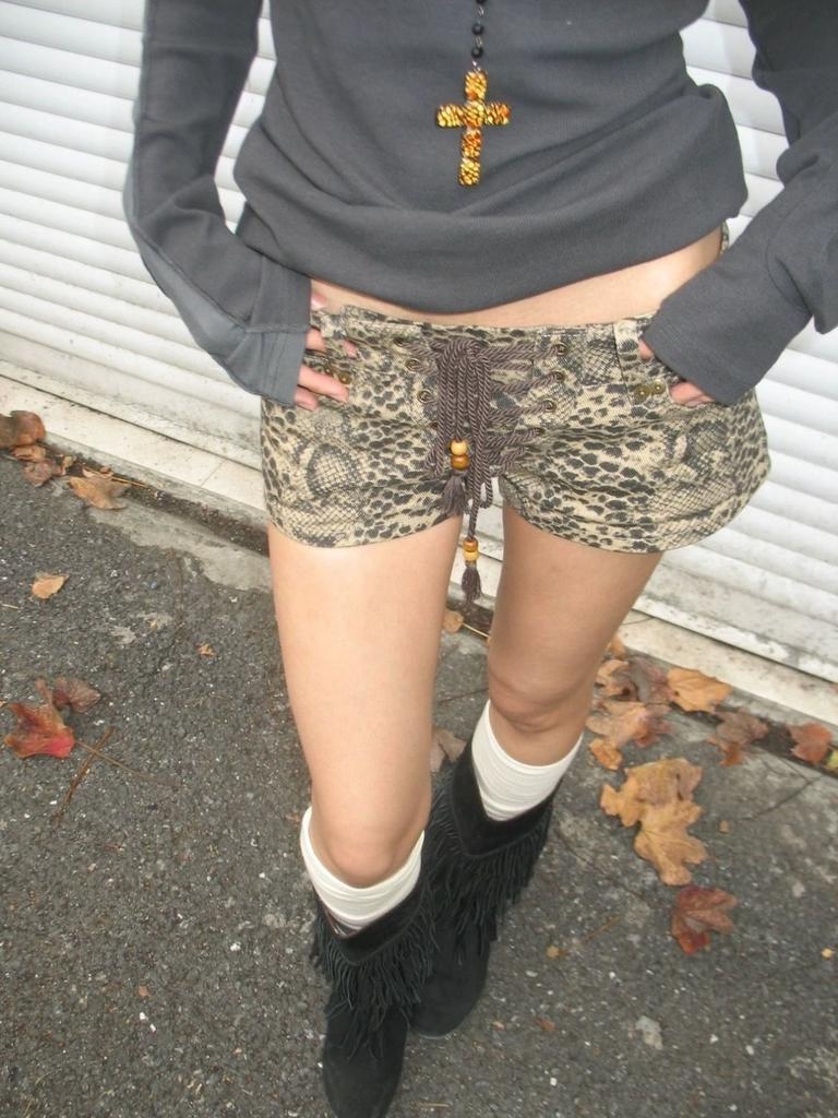 Women's Short Leopard Summer High Waist Jeans Y2K Straight Worn-Out Trousers Streetwear Vintage A-line Wide Leg Denim Short