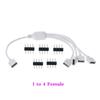 Connector for 5050 3528 4Pin RGB Splitter RGB Connector 4 Pin Splitter Cable RGB Extension Cable