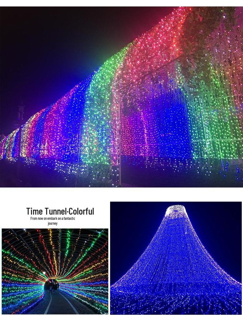 Водонепроницаемая светодиодная гирлянда «Звездное небо» 24 В: Праздничный и уличный декор