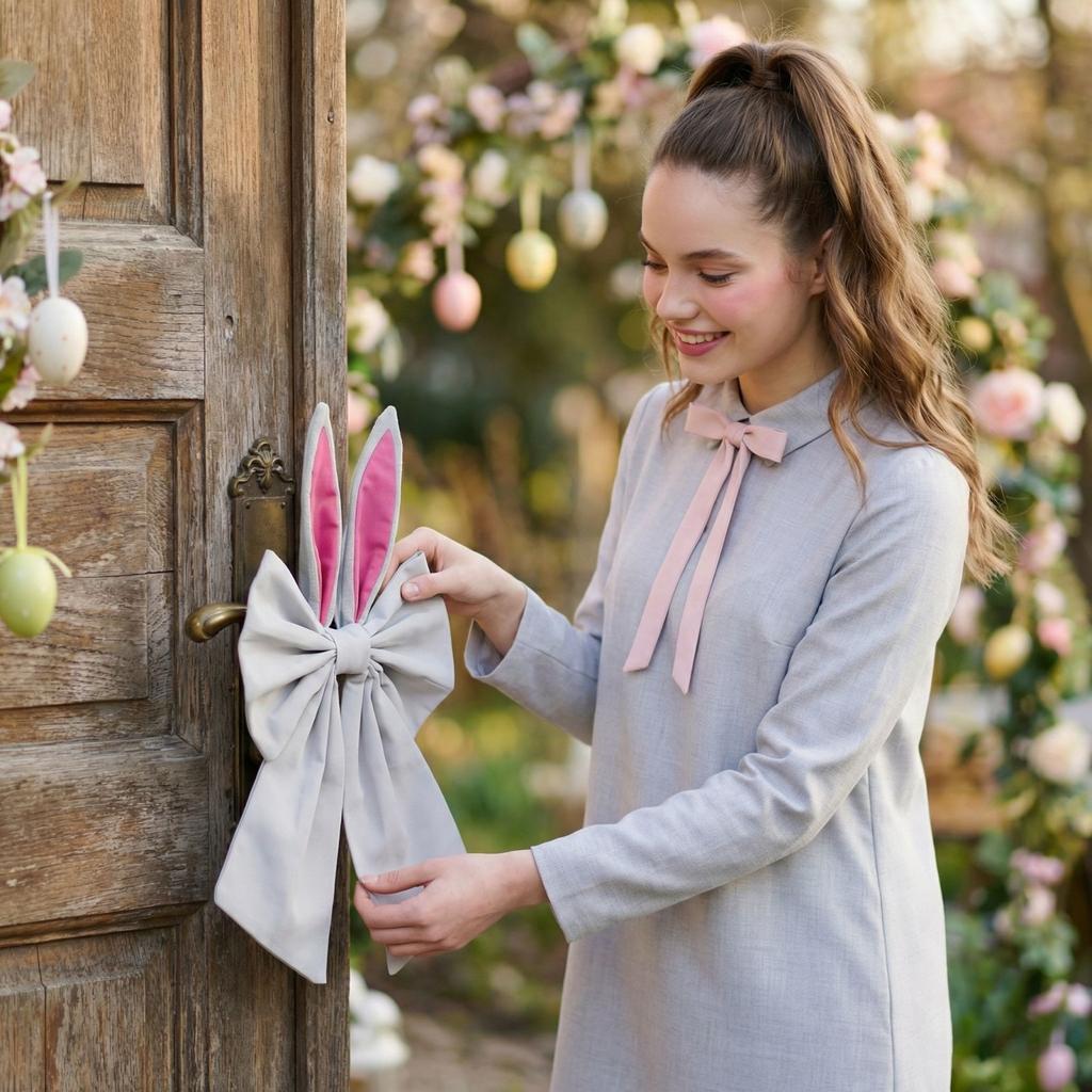 Easter Bunny Bow, Party Decoration