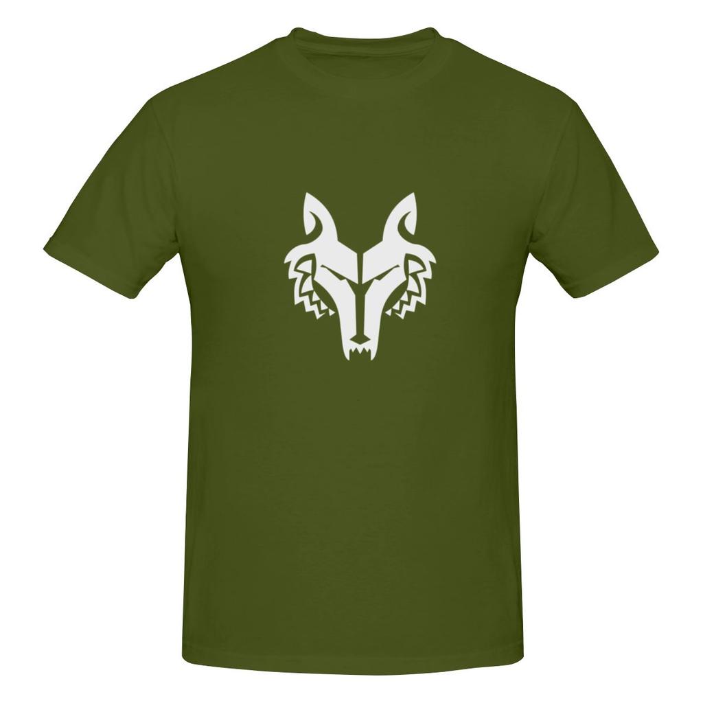 Wolf Pack Versatile Tshirt Artistic Commuting Light Color Schemes Short Sleeve
