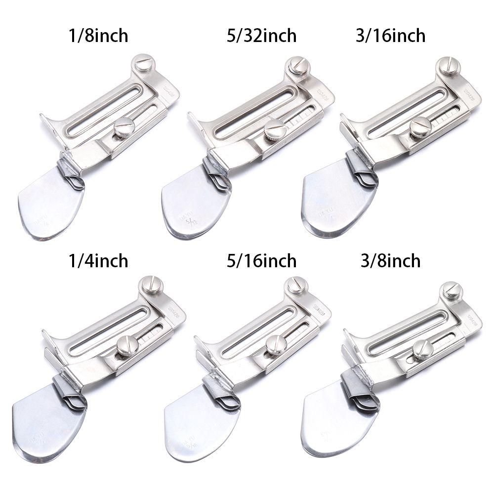 Alloy Quilting Embroidery Rolled Hem Presser Foot Foot Presser Hem Roller Domestic Sewing Machine