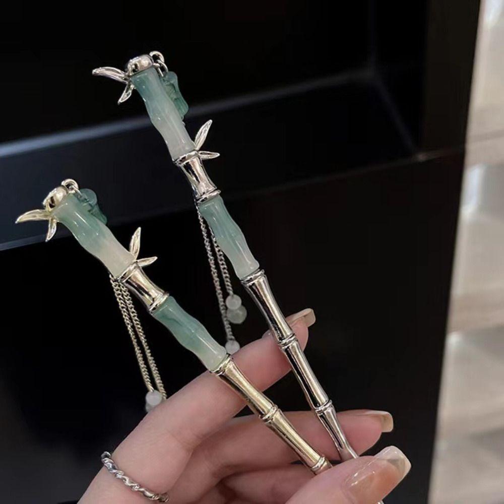 Accessories For Girl Tassel  Hair Stick Metal Hairpin Hanfu Hair Fork Chinese Style Headwear