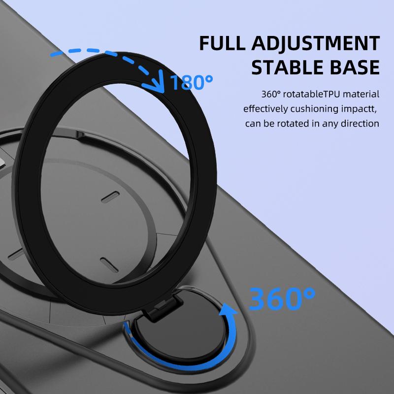 Магнитный чехол-подставка с вращением на 360° для Redmi 15C 4G 5G Redmi 15 Note 15 Защитный чехол-броня с защитой от ударов, поддерживает беспроводную зарядку
