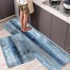 Anti Fatigue Kitchen Rugs Waterproof Retro Abstract Sfumato Printed Non-Slip Thick Cushioned Kitchen Mat Heavy Duty Comfort Standing Mat for Kitchen