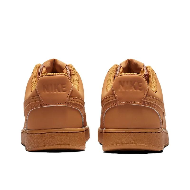 Nike Кроссовки для скейтборда Court Vision 1 С амортизацией Устойчивые к истиранию Низкие Унисекс Пшеничный CD5463-200(Команда376-)