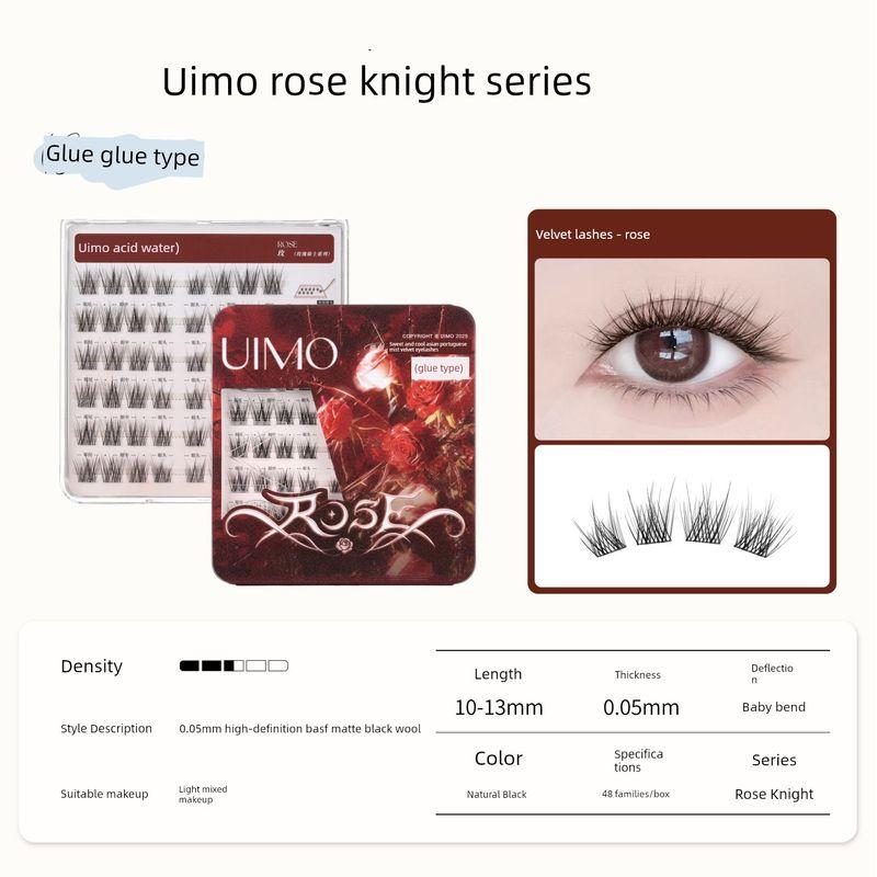 Uimo Glue-Free False Eyelashes Liss Moon Crescent Spring 2026 Hot-Selling Glue-Type Eyelashes