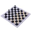 Шахматный набор 35 мм мягкая шахматная доска портативная стандартного размера международная шахматная настольная игра для дома