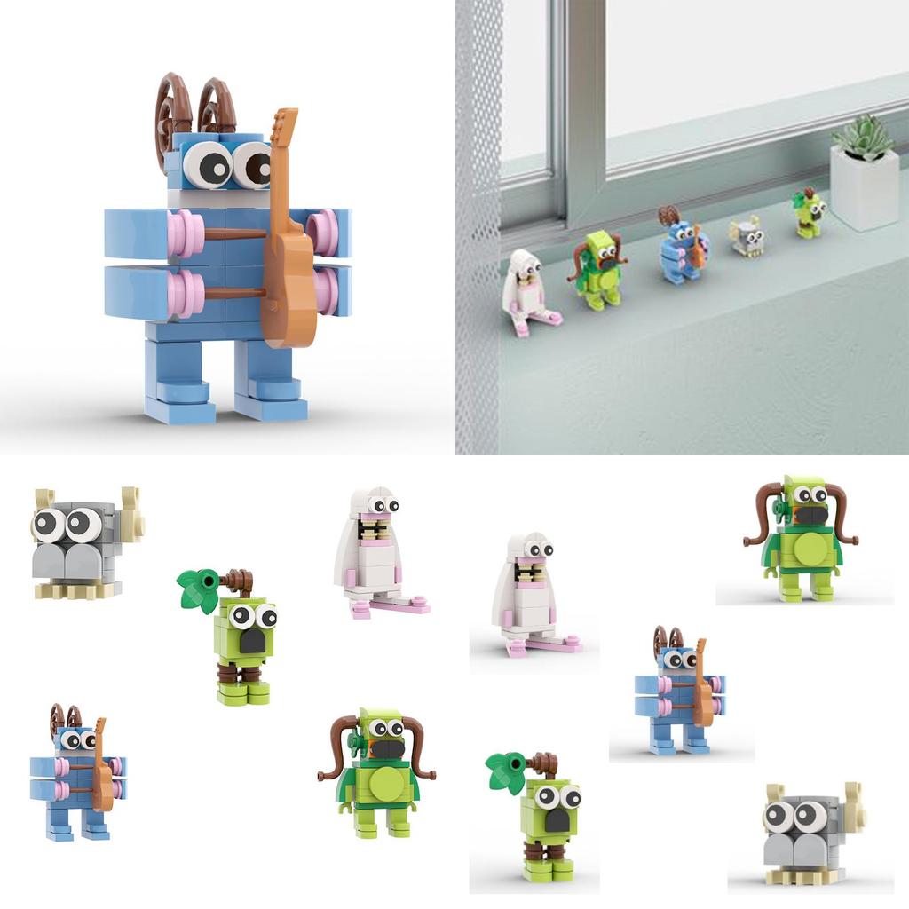 Kids' Brain-boosting Small Building Blocks Set By Moe Groove Chorus