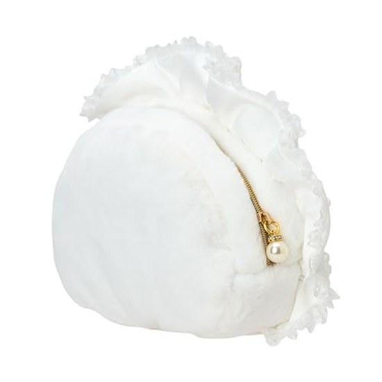 Sanrio Face-Shaped Pouch (White Frill) Hello Kitty Suitable Ages 3 Up 011541