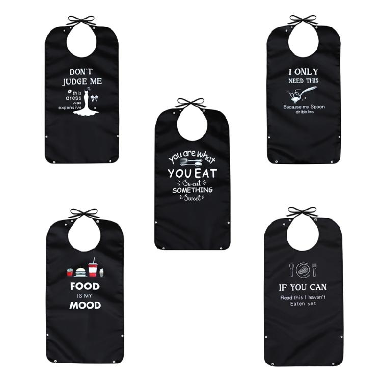 Взрослый нагрудник Многоразовый нагрудник Защита одежды Нагрудник Моющийся нагрудник Водонепроницаемые нагрудники Простые в использовании для пожилых мужчин