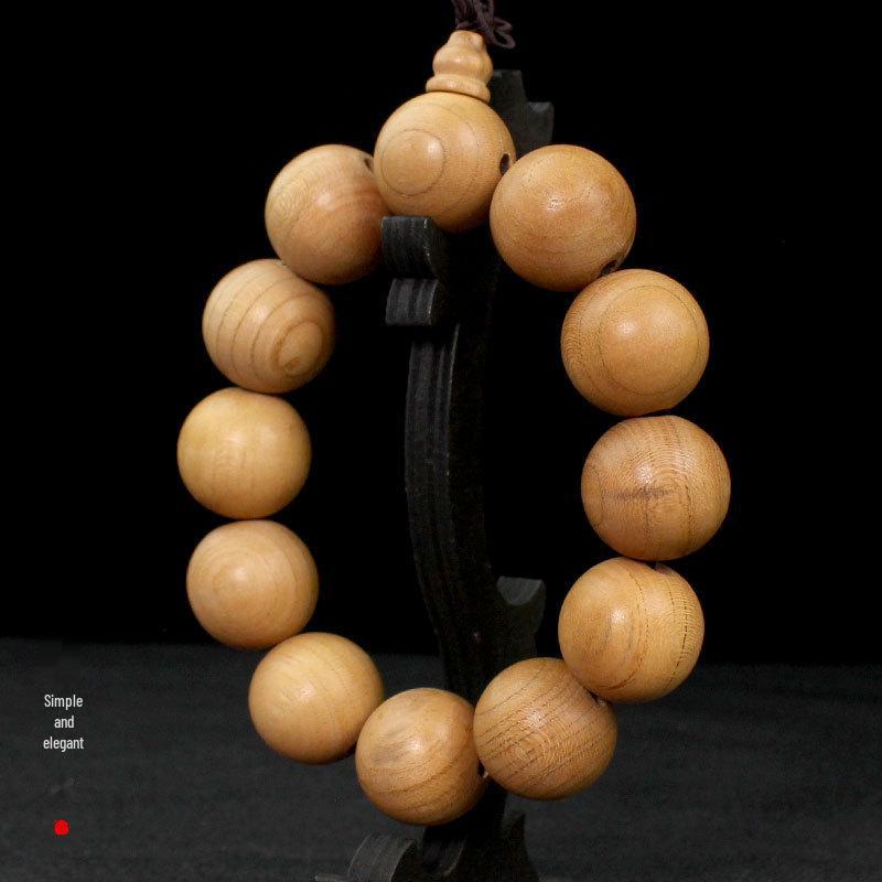 Браслет из буддийских бусин из персикового дерева: 108 бусин Культурные и художественные аксессуары