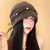 Vintage Y2k Baggy Cap Ethnic Style Pullover Hats Fashion Beanies Cap  Streetwear