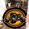 Multiple sizes Monster Truck Print Round Carpet for Living Room Bedroom Table and Chair Sofa Home Decor Area Rug Luxury Gift