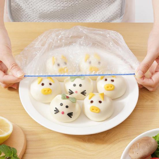 Надежная пыленепроницаемая защита пищевых продуктов, многоразовая крышка для хранения пищевых продуктов, кухонные аксессуары, чехлы для хранения пищевых продуктов