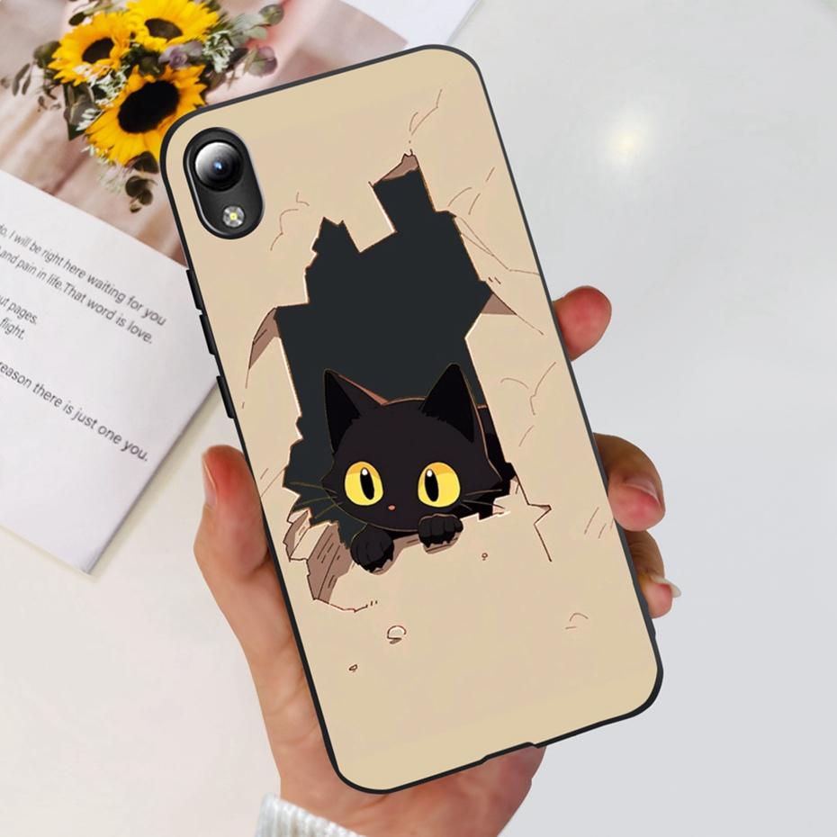 Красивый чехол с принтом для ZTE Blade L8 / A3 (2019) / A31 Lite Черный Силиконовый Мягкий Задний Чехол Для Телефонов Zte A3Lite A31Lite L8