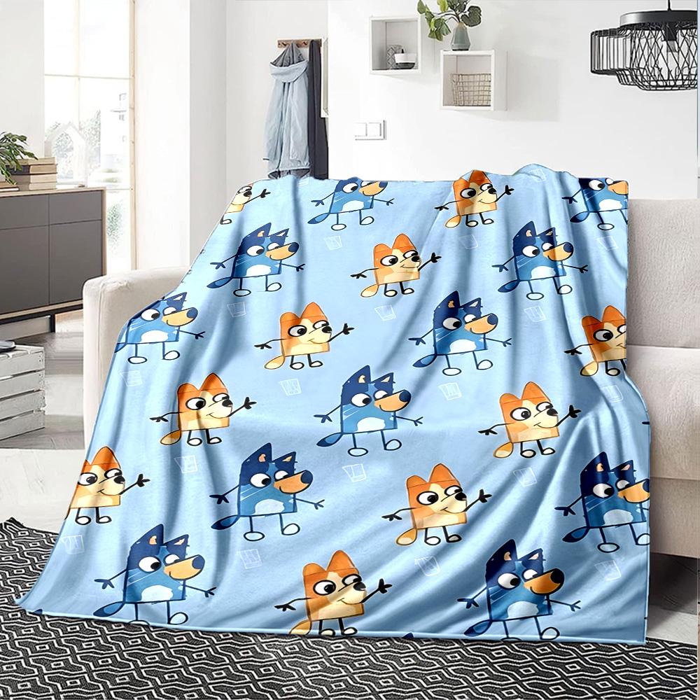 1pc B-Blucy Blanket, Gift, for Men and Women, Soft Blanket, Good for Sofa Bed Couch Travel, Lightweight Flannel Blanket