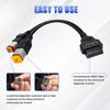 Obd2 Cable For Harley 4Pin+6Pin 2 In 1 Motorcycle OBD Scanner Adapter,OBD Connector Work With Many Motorcycle Diagnostic Tool 16 Pin To 4 Pin 6 Pin