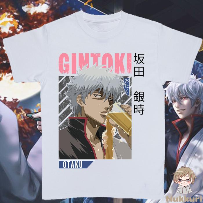 ФУТБОЛКА С АНИМЕ Gintama Гинтоки Саката Футболка