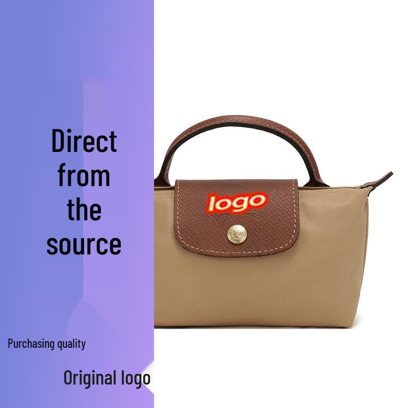 Нейлоновая сумка через плечо для пельменей с инкрустацией в виде дракона и карманом для телефона