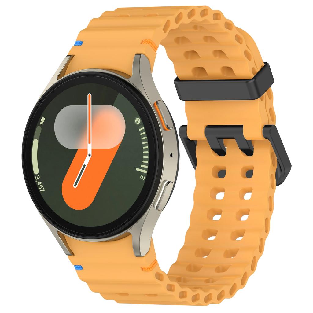 Ремешок для Samsung Galaxy Watch 7/6/5 Pro/4 classic 40мм 44мм Спортивный силиконовый Без зазоров на запястье correa Браслет Ремешки для Galaxy Watch 7