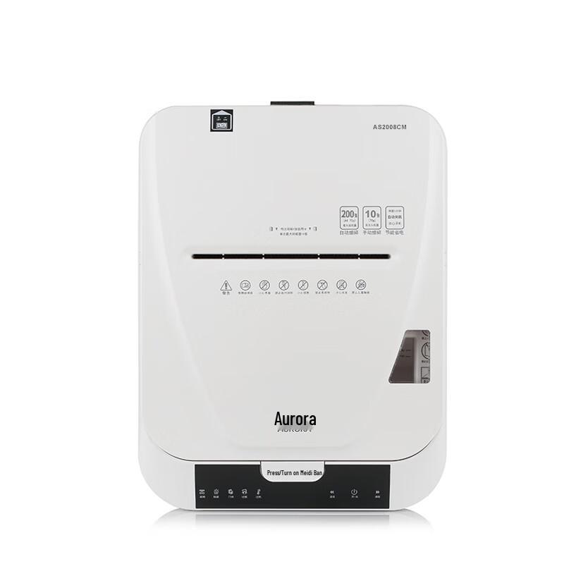 AURORA AS2008CM Automatic 200-Sheet P-4 Shredder CN plug (adapter included)