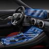 Для Forthing T5 EVO -202ar Прозрачная защитная пленка из ТПУ для центральной консоли интерьера Пленка против царапин Наклейка