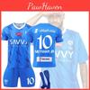 2324 Саудовская лига Джерси Новолуния 10 Неймар Футбольная форма Взрослые Дети