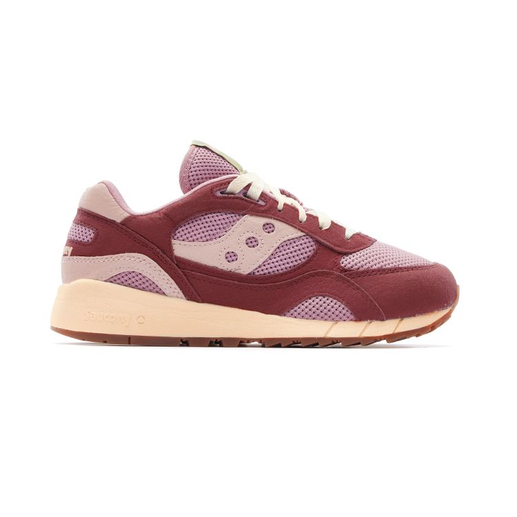 SAUCONY Кроссовки унисекс Shadow 6000 Mushroom Pack Красный Бордовый S70747-2