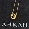 Б/у Ожерелье с инициалом M AHKAH 750 K18