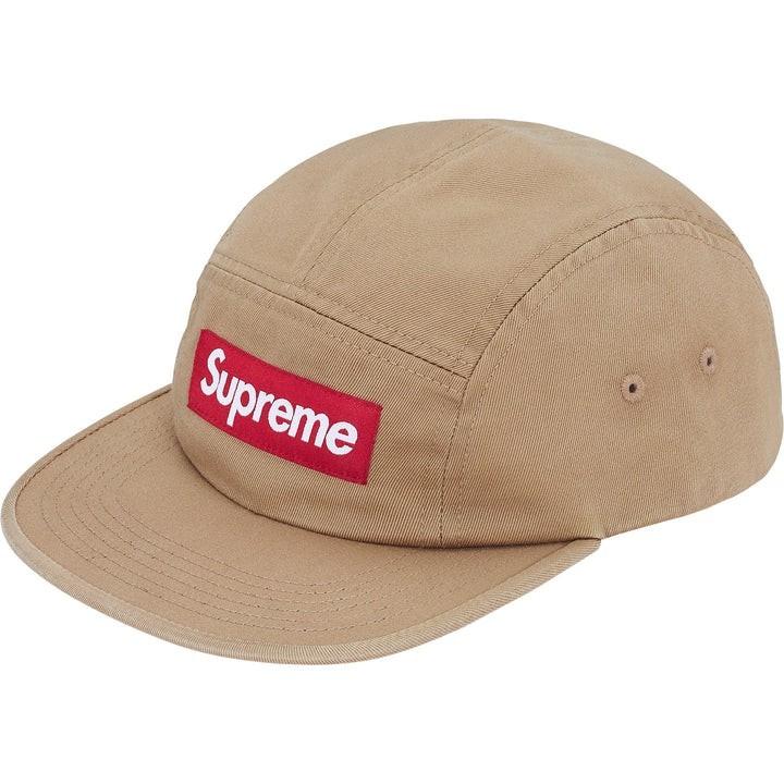 Supreme Кепка-кэмп из выстиранного твила чинос (25FW) Загар