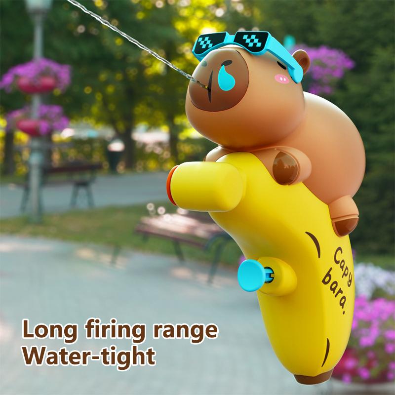 Cartoon Capybara Water Spray Toys Summer Outdoor Beach Water Play Games Children'S Bath Toys Water Toy Gifts