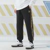 Puma Letter Gold Logo Print Breathable Retro Sports Joggers Men Joggers Black 628312-01