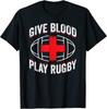 Футболка унисекс Give Blood Play по регби