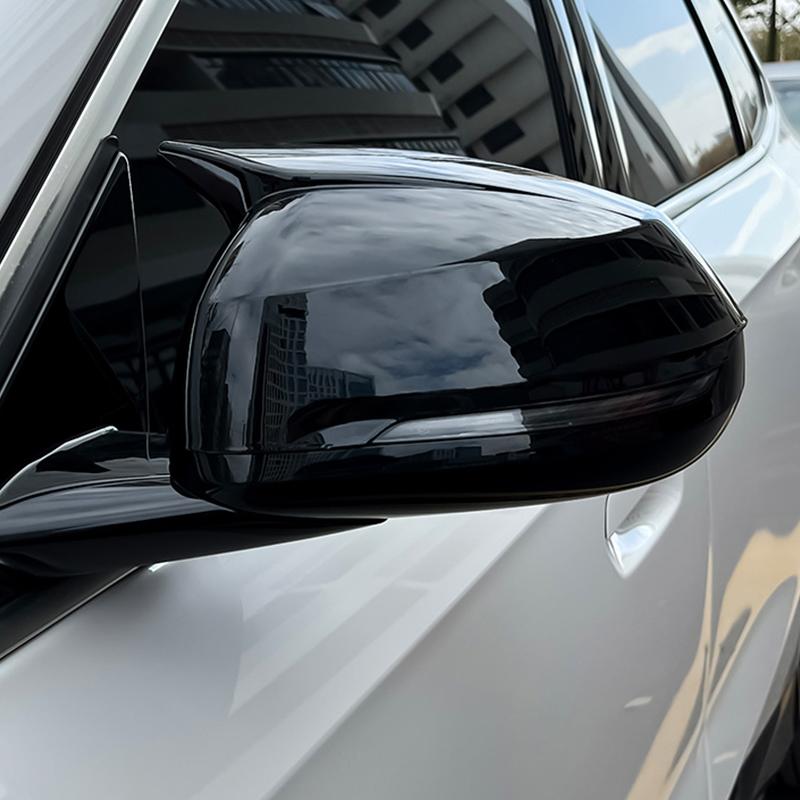 For BMW 1-Series F70 2024 2025 2026 Installation and pasting of anti scratch cover for horn shaped rearview mirror