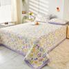 Покрывало для стирки, хлопково-льняная юбка, кружевные покрывала, студенческое общежитие, матрас с татами, нескользящий чехол, тонкое одеяло, четыре сезона