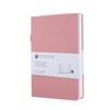 Verified Liushun Factory A5 PU Leather Hardcover Printing Dotted Planner Journal With Page Number Pen Holder