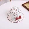 Bowknot Flower Bucket Cap Korean Style Children's Fisherman Hat Baby Shading Hat  Spring/Summer