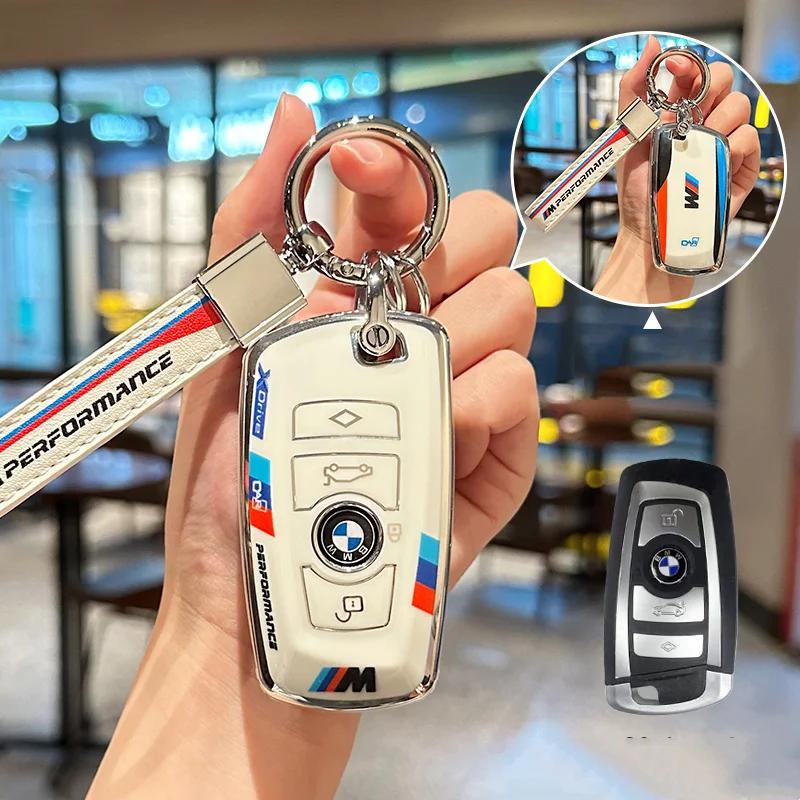 Горячий 2025 Мягкий ТПУ Чехол-Защита Оболочка для Ключа Автомобиля для BMW Серии 1 3 5 7 X1 X3 X4 X5 F10 F15 F16 F20 F30 F18 F25 M3 M4 E34 Ac