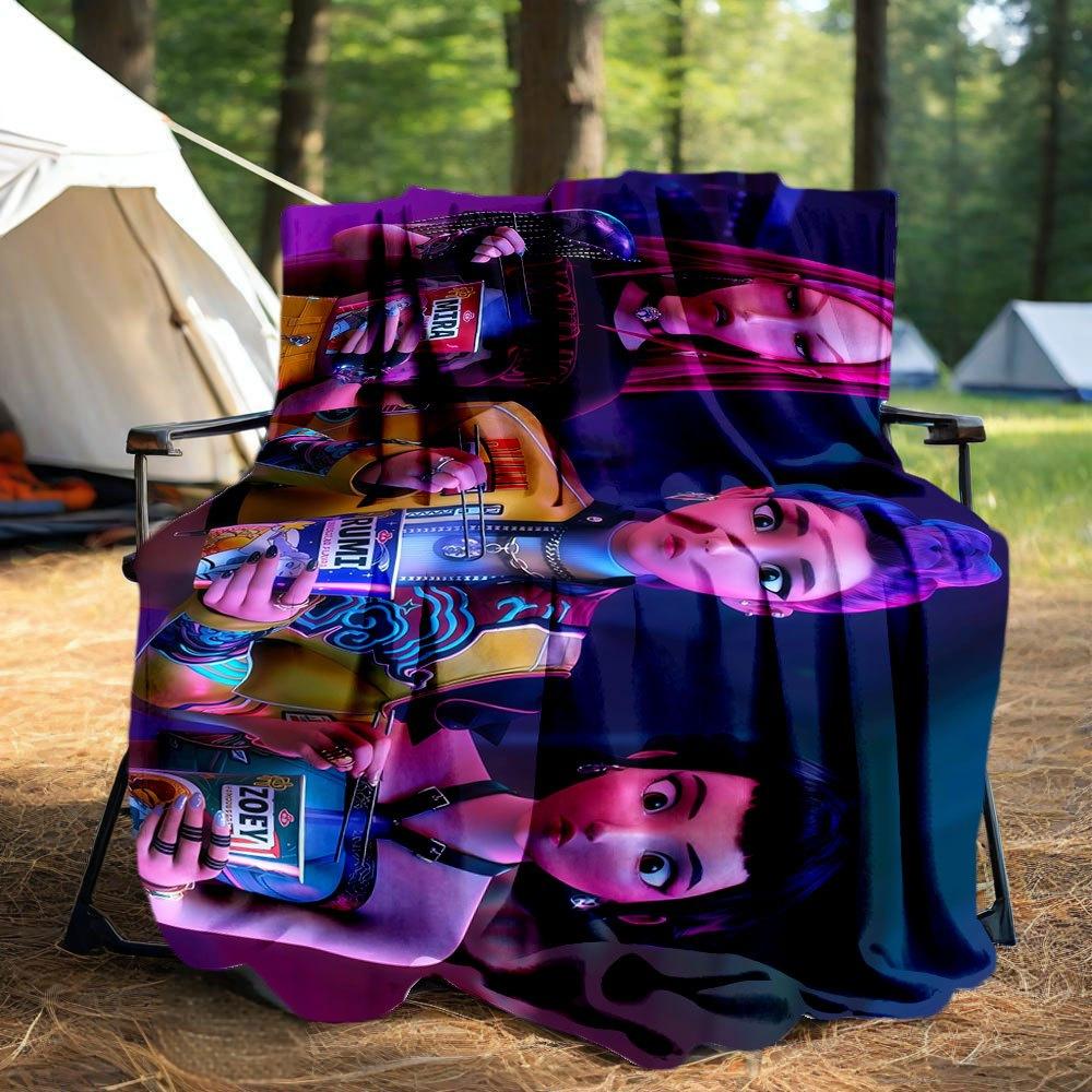 "Rumi, Mira & Zoei: The Ultimate Fashion Collection"Blanket Lightweight Flannel Throw Blanket for Sofa, Bed, Travel, Camping, Livingroom, Of